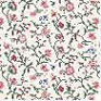 Dollhouse Miniature 1/2In Scale Wallpaper: Papillion Blueberry