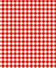 Dollhouse Miniature 1/4" Scale Wallpaper: Gingham, Red