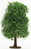Dollhouse Miniature Bush: Variegated Green, Large 6 1/2" Tall
