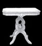 Dollhouse Miniature Victorian Table Kit, White