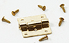 Dollhouse Miniature Butt Hinges With Nails, 4/Pk