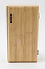 Dollhouse Miniature Refrigerator, Oak