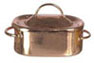 Dollhouse Miniature Dutch Oven/Copper