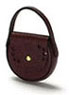 Dollhouse Miniature Lady's Handbag, Brown