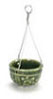 Dollhouse Miniature Hanging Pot, Glazed Green, 6Pcs