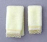 Dollhouse Miniature Towel Set/Yellow
