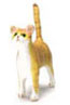 Dollhouse Miniature Kitten, Orange