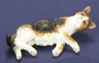 Dollhouse Miniature Pregnant Cat, Calico