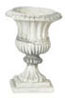 Dollhouse Miniature Roma Urn,Gray,6Pc