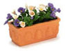Dollhouse Miniature Flowers In Window Box