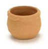Dollhouse Miniature Round Terra Cotta Pot