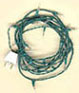 Dollhouse Miniature 24 Bulb Christmas String(Clear) Micro Bulb/2Mm