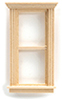 Dollhouse Miniature 1/2" Scale: Traditional Pediment Window