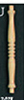 Dollhouse Miniature Spindles, 1-7/8 In Long, 6/Pk