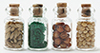 Dollhouse Miniature Spice Seed Jars 4/Pk