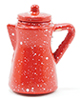 Dollhouse Miniature Red Pitcher