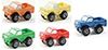 Dollhouse Miniature Toy Truck, 1Pc Assorted Red, Orange, Yellow