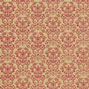 Dollhouse Miniature Wallpaper: Renaissance, Red On Gold