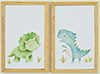 Dinosaur Picture Set of 2