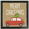 Christmas Car with Tree Picture, 1 Piece