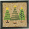 Christmas Trees Picture, 1 Piece