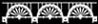 Dollhouse Miniature Grilles: Elegant, 9-3/8 Inch Wide