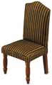 Dollhouse Miniature Upholstered Dining Chair