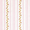 Dollhouse Miniature Wallpaper, Country Side, Pink