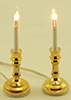 Dollhouse Miniature Candlesticks, 2/Pk