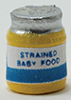 Dollhouse Miniature Baby Food Jar