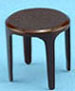 Dollhouse Miniature Brown Stool