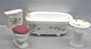 Dollhouse Miniature 3Pc Ivy Bath Set