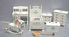 Dollhouse Miniature Nursery Set, Painted,