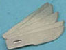 Dollhouse Miniature P#22 Carded Blades, 5/Pk