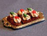 Dollhouse Miniature Brownies, Christmas