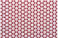 Dollhouse Miniature Tile: Hexagons, 12X16, Red/White