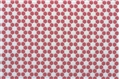 Dollhouse Miniature Tile: Hexagons, 12X16, Red/White