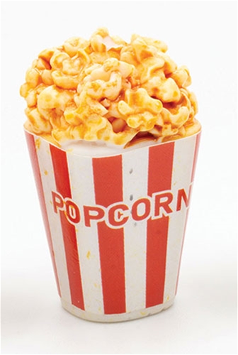 Popcorn Box, Red and White Stripe