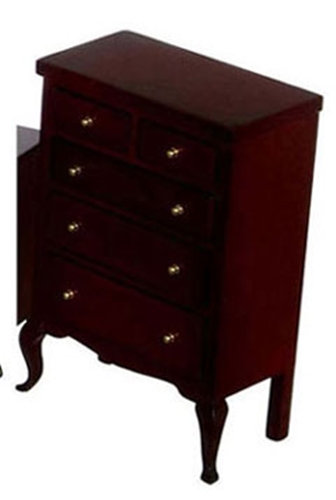 High Chest, Mahogany