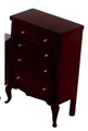 High Chest, Mahogany