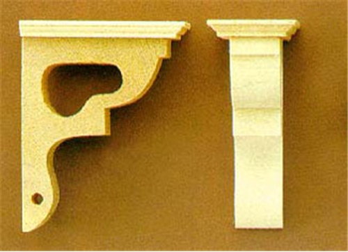 1:12 Scale Dollhouse Miniature Victorian corner brackets