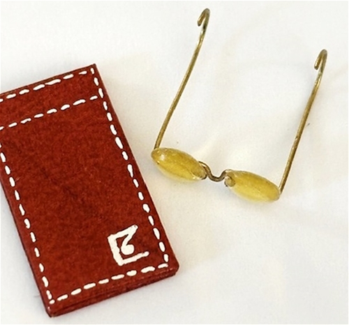 Victor Franco Glasses and Case