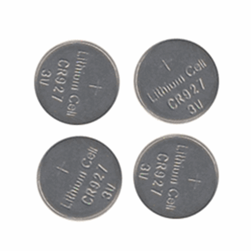 Dollhouse Miniature Four Lithium Batteries