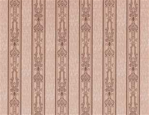 Dollhouse Miniature Wallpaper, Schumacher Rubens