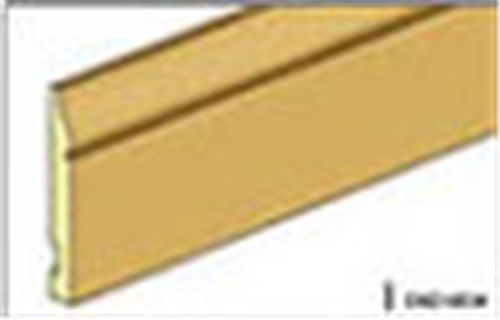 Dollhouse Miniature Baseboard, 1/4 X 24