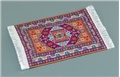 Dollhouse Miniature Reutter's Porcelain Fine Dollhouse Miniature Woven Side Rug