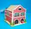Dollhouse Miniature Old-time Firehouse