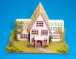 Dollhouse Miniature Hampton House Kit