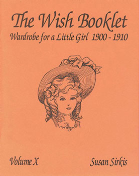 Dollhouse Miniature Wish Booklet #10 Wardrobe For A Little