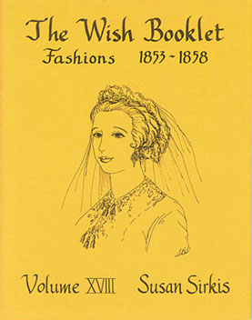 Dollhouse Miniature Wish Booklet #18 Fashions 1853-1858